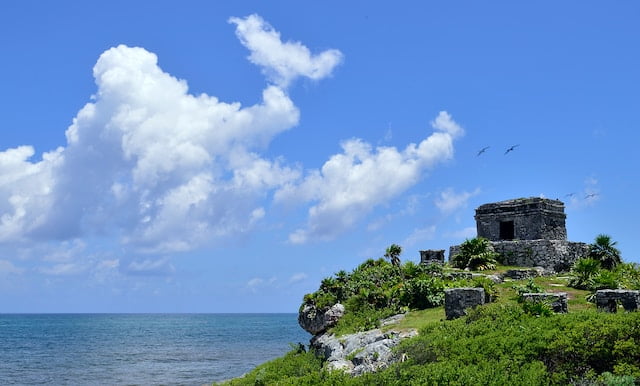 tulum beach ruins