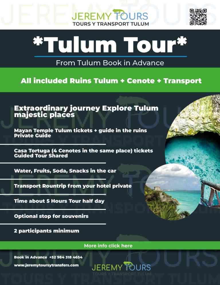 TULUM PRIVATE TOUR EXCURSION EXPLORE TULUM WITH JEREMY TOUR